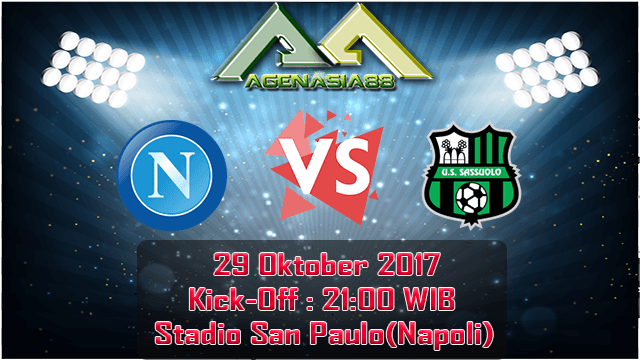 Prediksi Napoli Vs Sassuolo 29 Oktober 2017