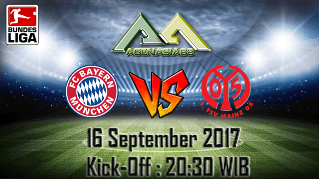 Prediksi Bayern Munchen Vs Mainz 05 16 September 2017